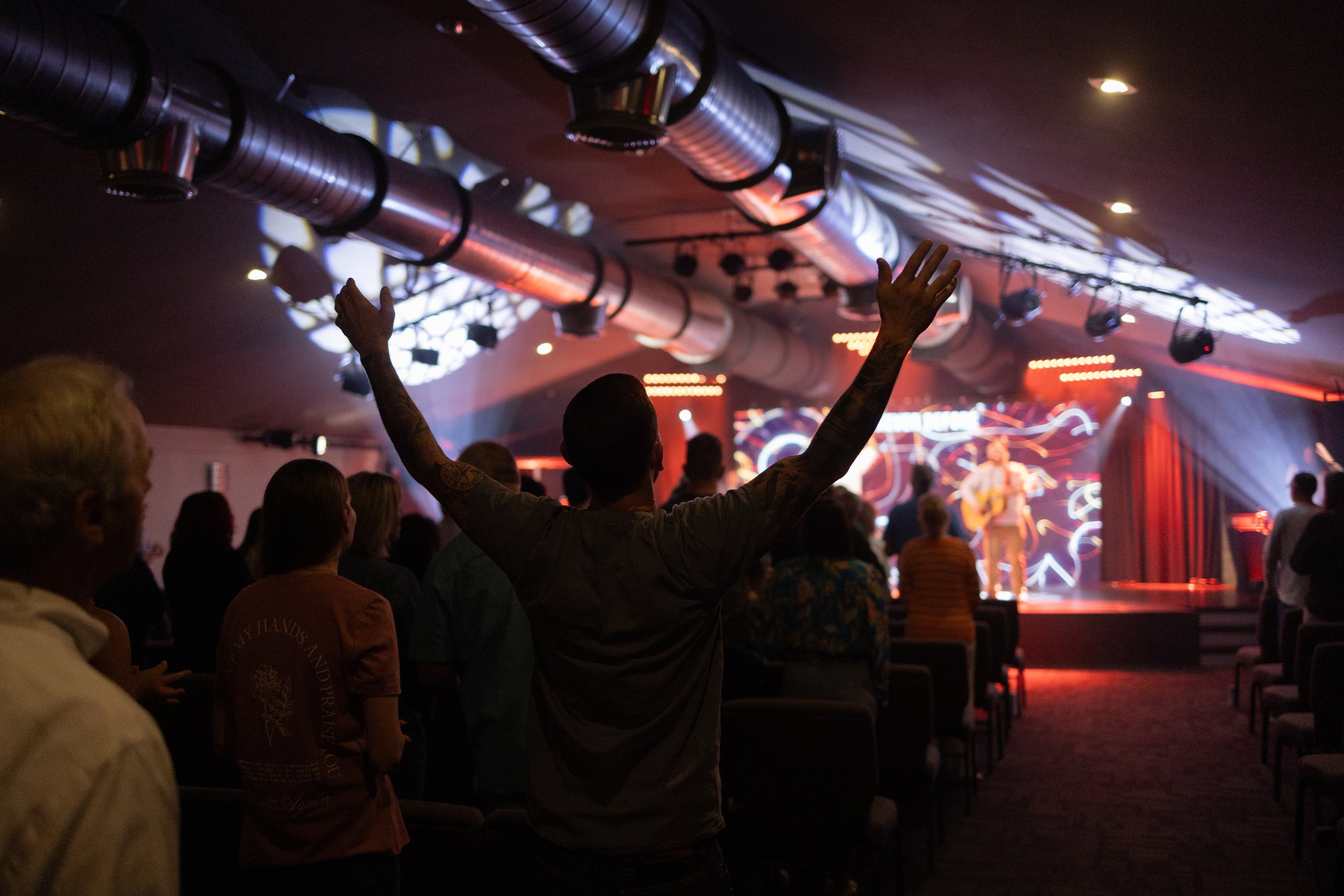 Worship service at Christwalk Church